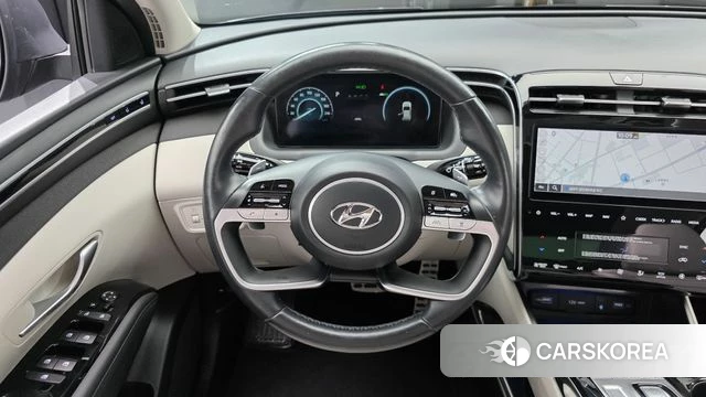 Hyundai Tucson Hybrid (NX4) 2021 Серый из Кореи, фото 3