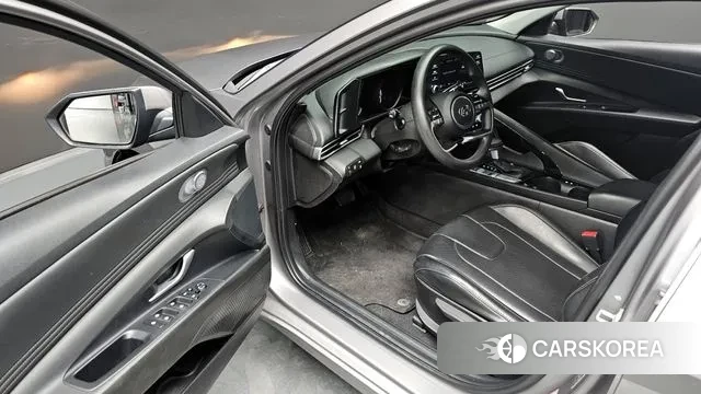 Hyundai Avante Hybrid (CN7) 2022 Серый из Кореи, фото 3