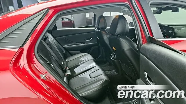 Hyundai Avante (CN7) 2022 Красный из Кореи, фото 3