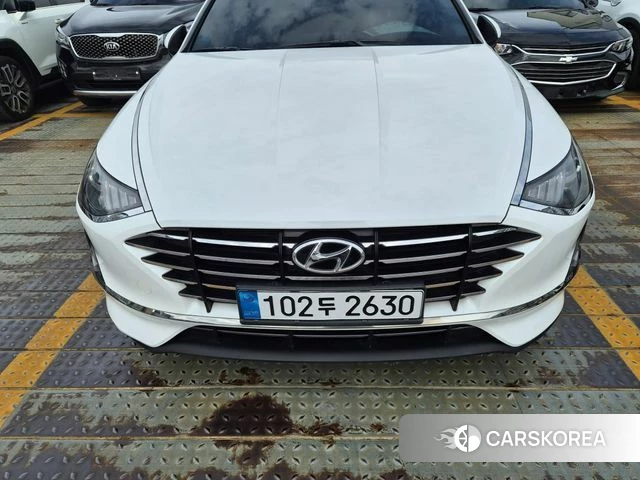 Hyundai Sonata (DN8) 2022 Белый из Кореи, фото 3