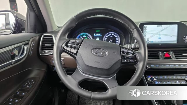 Hyundai Grandeur IG Hybrid 2018 Черный из Кореи, фото 3