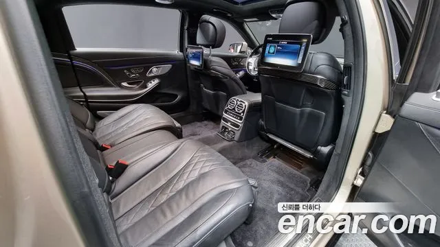 Mercedes-Benz S-Class W222 2019 Серебряный двухцветный из Кореи, фото 3