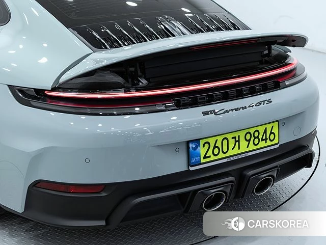 Porsche 911(992) 2025 Небесно-голубой из Кореи, фото 3