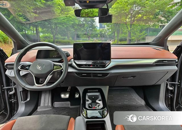 Volkswagen ID.4 2023 Черный из Кореи, фото 3