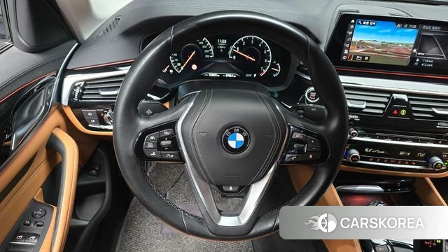 BMW 5 Series (G30) 2019 Синий из Кореи, фото 3