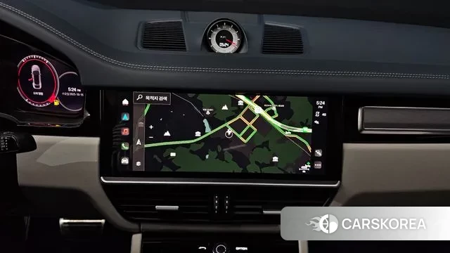 Porsche Cayenne (PO536) 2023 Черный из Кореи, фото 3