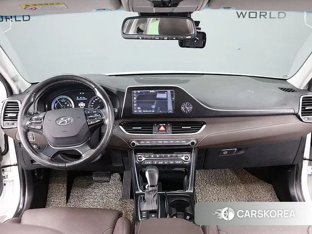 Hyundai Grandeur IG Hybrid 2018 Белый из Кореи, фото 3
