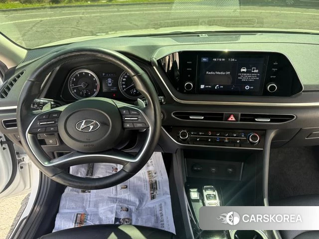 Hyundai Sonata (DN8) 2021 Белый из Кореи, фото 3