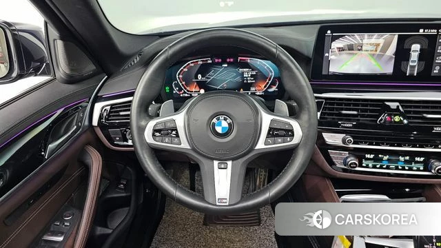 BMW 5 Series (G30) 2022 Черный из Кореи, фото 3