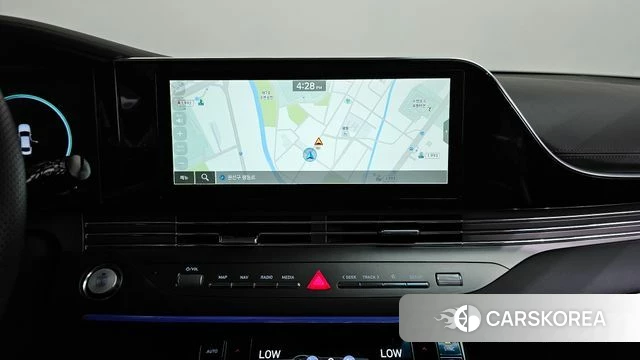 Hyundai The New Grandeur IG Hybrid 2022 Черный из Кореи, фото 3