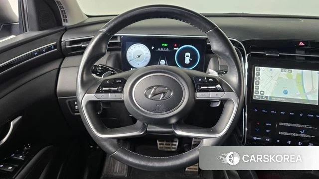 Hyundai Tucson (NX4) 2021 Серебристо-серый из Кореи, фото 3