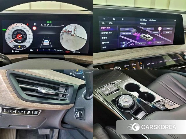 Kia K8 Hybrid 2023 Черный из Кореи, фото 3