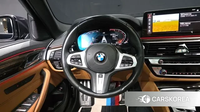 BMW 5 Series (G30) 2021 Черный из Кореи, фото 3