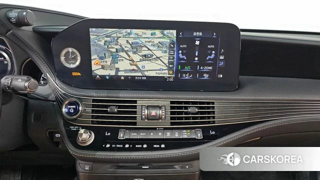 Lexus LS500h 5th generation 2021 Черный из Кореи, фото 3