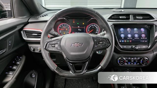 Chevrolet (GM Daewoo) Trailblazer 2021 Черный из Кореи, фото 3