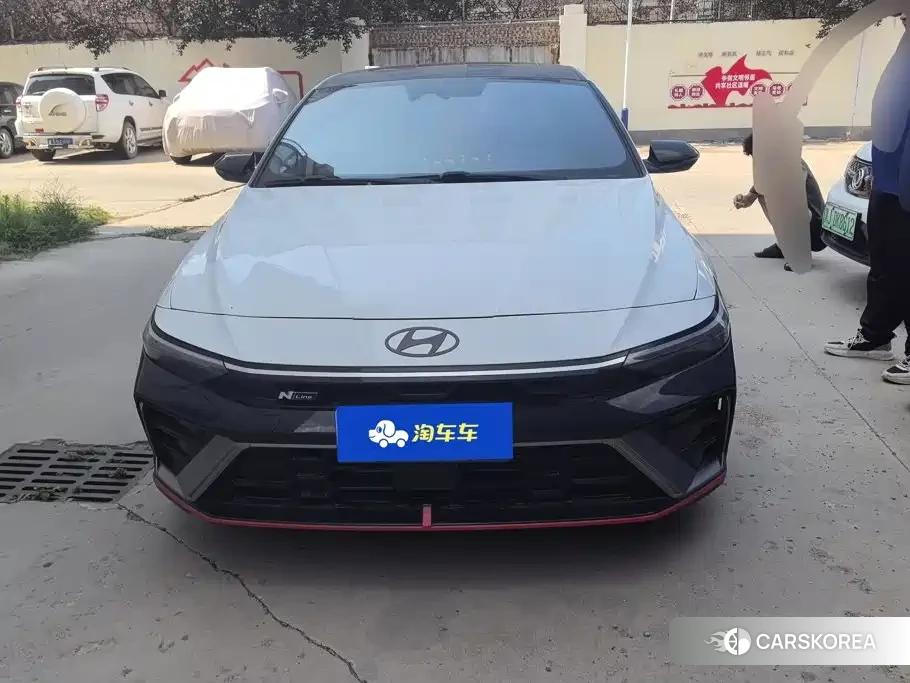 Hyundai Elantra 2025 Белый из Китая, фото 3