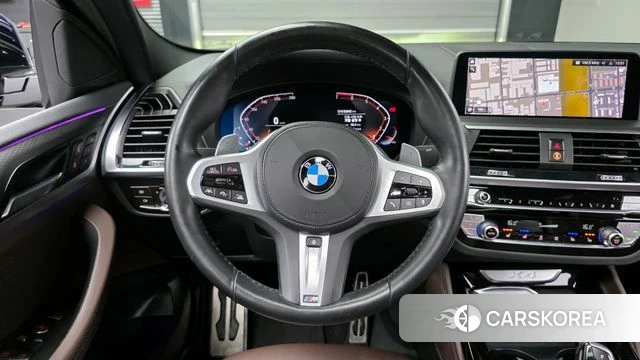 BMW X4 (G02) 2021 Синий из Кореи, фото 3