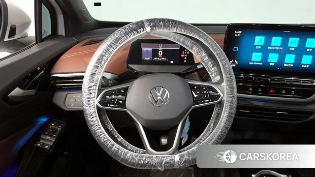 Volkswagen ID.4 2022 Белый из Кореи, фото 3