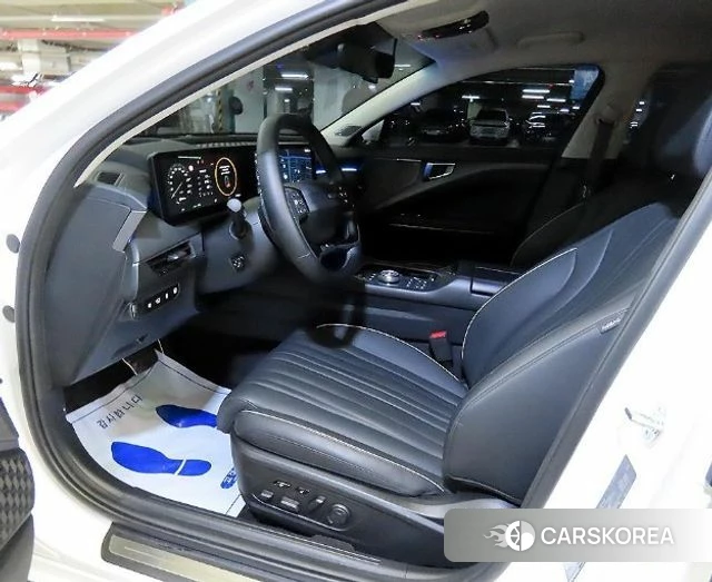 Kia The New K8 Hybrid 2024 Белый из Кореи, фото 3