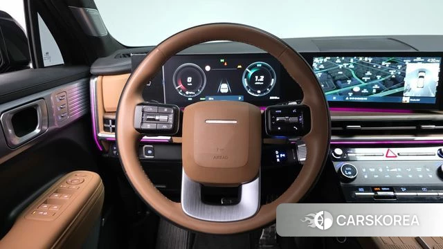 Hyundai Santa Fe (MX5) 2025 Черный из Кореи, фото 3