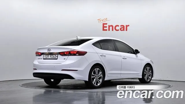 Hyundai Avante AD 2018 Белый из Кореи, фото 3