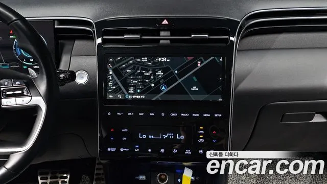 Hyundai Tucson Hybrid (NX4) 2022 Серый из Кореи, фото 3