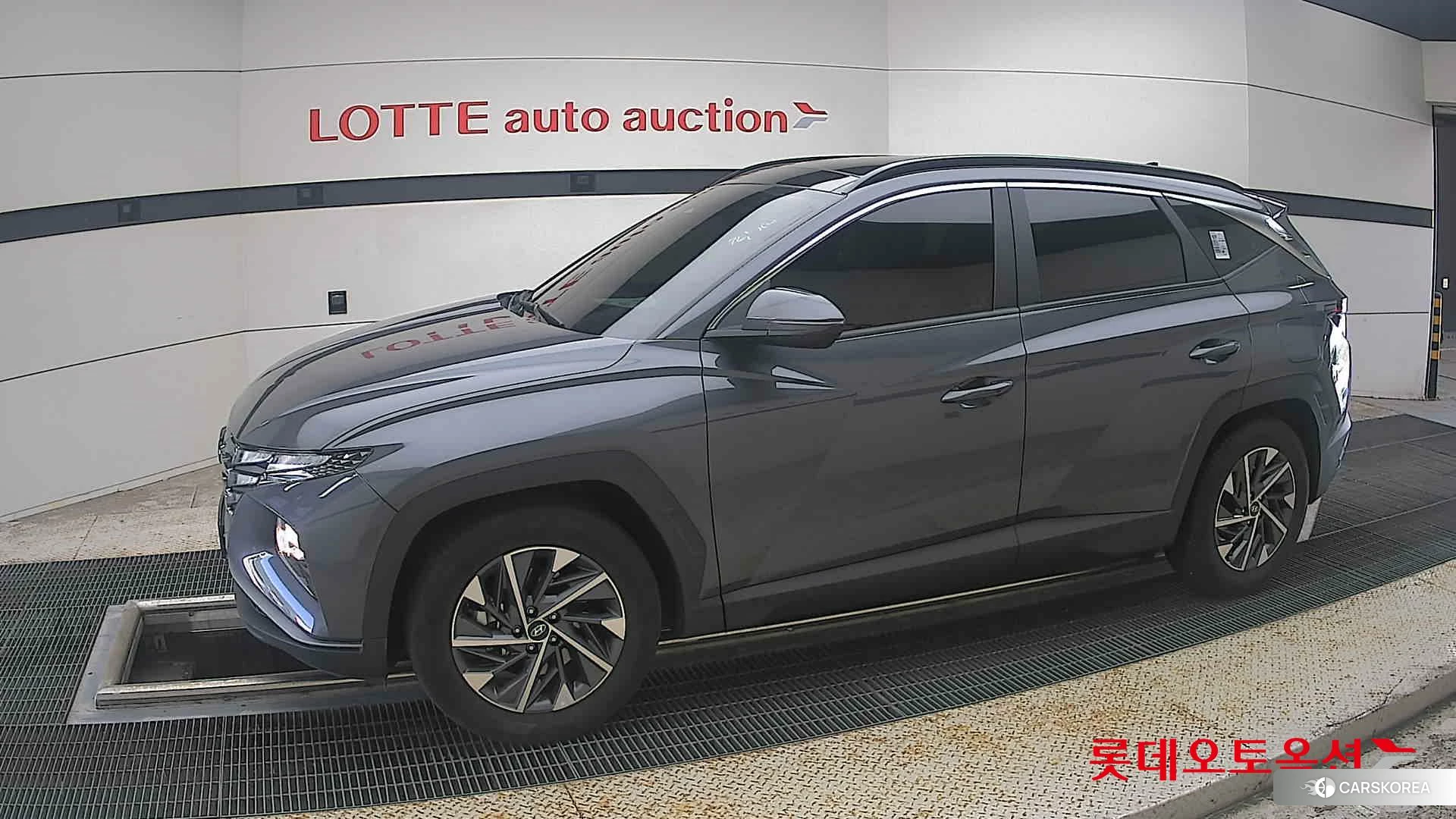 Hyundai Tucson 2022 Titanium Grey Metallic из Кореи, фото 3