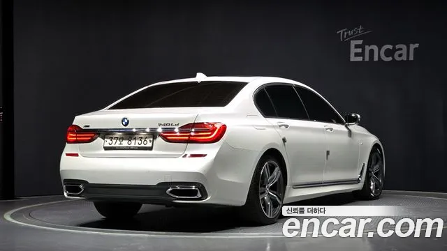 BMW 7 Series (G11) 2018 Белый из Кореи, фото 3