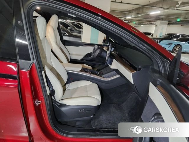 Tesla Model X 2023 Красный из Кореи, фото 3