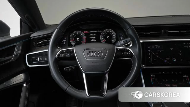 Audi A7 (4K) 2021 Серый из Кореи, фото 3