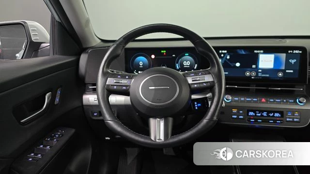 Hyundai Kona Hybrid (SX2) 2023 Светло-зеленый из Кореи, фото 3