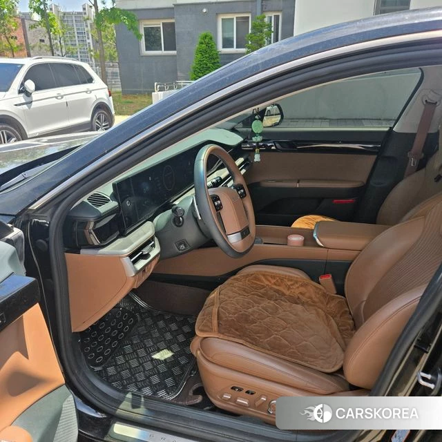 Hyundai Grandeur Hybrid (GN7) 2023 Черный из Кореи, фото 3