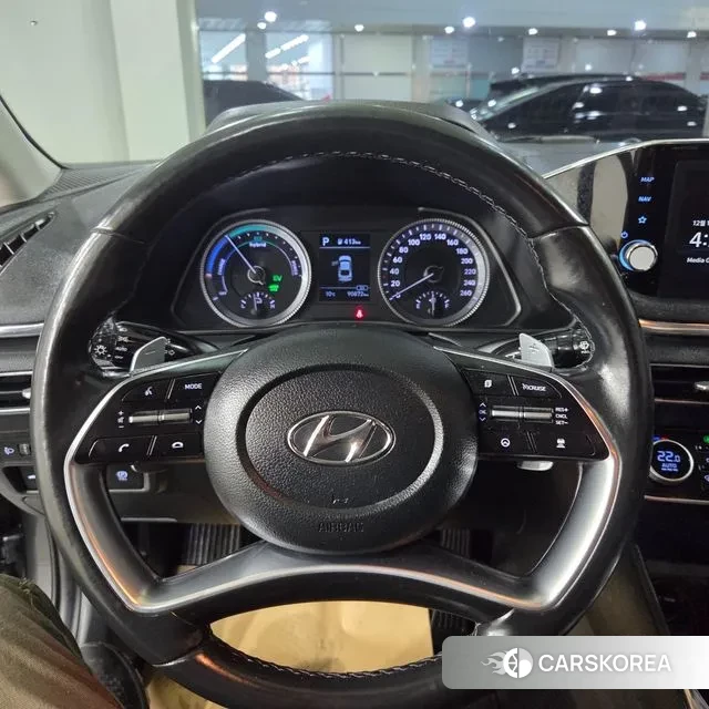 Hyundai Sonata Hybrid (DN8) 2020 Серый из Кореи, фото 3