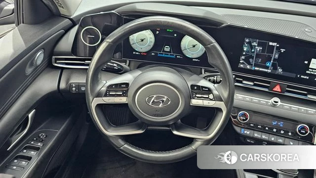 Hyundai Avante Hybrid (CN7) 2021 Серый из Кореи, фото 3