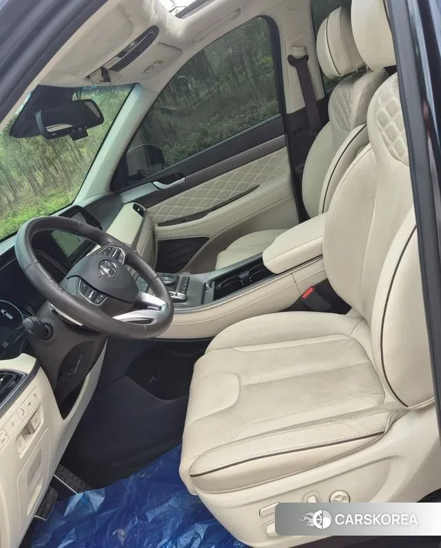 Hyundai Palisade 2021 Темно-зеленый из Кореи, фото 3