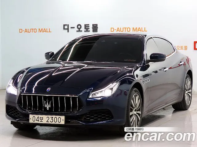 Maserati Quattroporte 2018 Синий из Кореи, фото 3