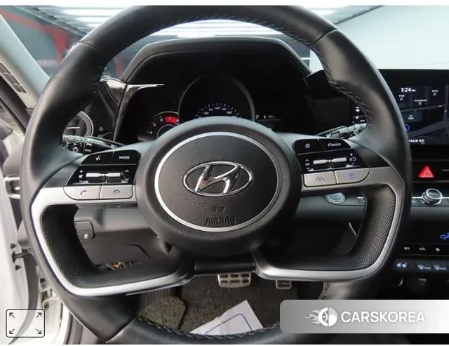 Hyundai Avante (CN7) 2021 Белый из Кореи, фото 3