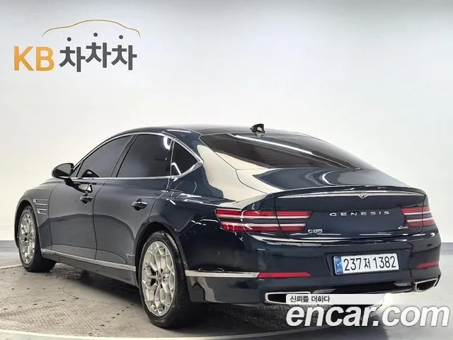 Genesis G80 (RG3) 2020 Синий из Кореи, фото 3
