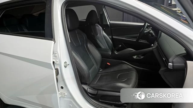 Hyundai Avante (CN7) 2022 Белый из Кореи, фото 3