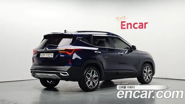 Kia Seltos 2019 Синий из Кореи, фото 3