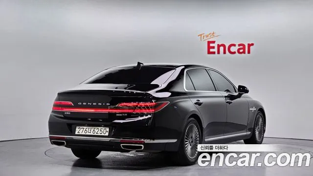 Genesis G90 2020 Черный из Кореи, фото 3