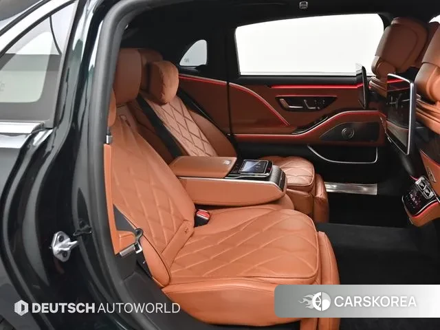 Mercedes-Benz S-Class W223 2022 Темно-зеленый из Кореи, фото 3