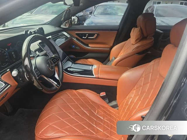 Mercedes-Benz S-Class W223 2021 Темно-зеленый из Кореи, фото 3