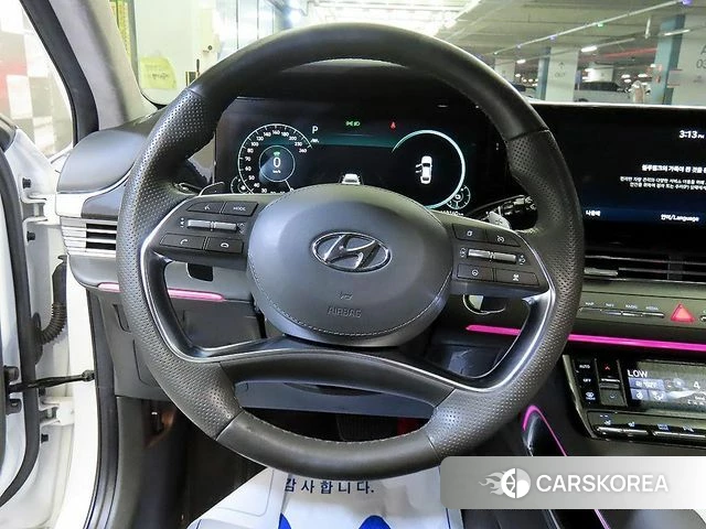 Hyundai The New Grandeur IG Hybrid 2020 Белый из Кореи, фото 3