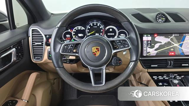Porsche Cayenne (PO536) 2021 Черный из Кореи, фото 3