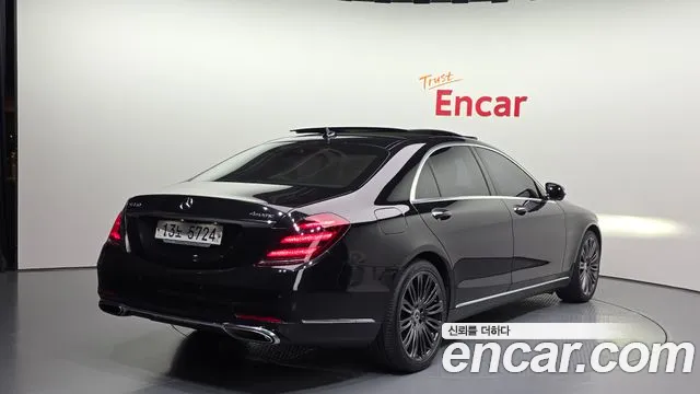 Mercedes-Benz S-Class W222 2019 Черный из Кореи, фото 3