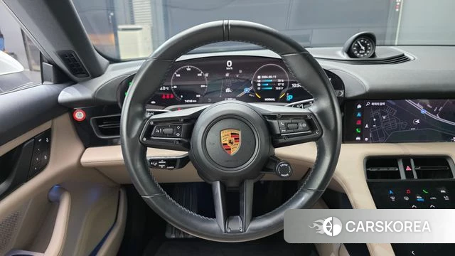Porsche Taycan 2022 Белый из Кореи, фото 3