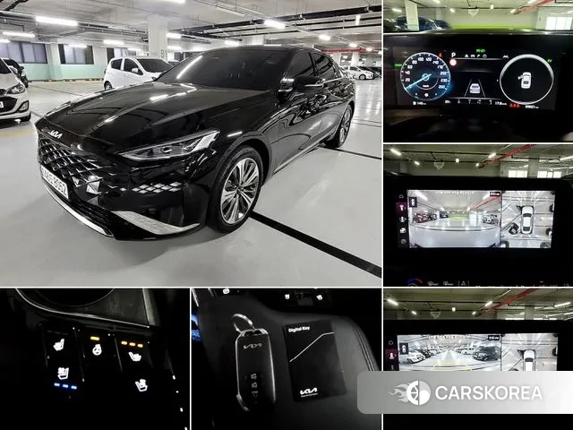 Kia K8 Hybrid 2024 Черный из Кореи, фото 3