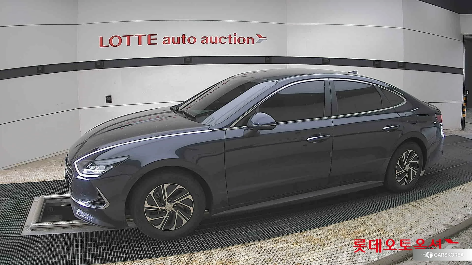 Hyundai Sonata Hybrid 2021 Oxford Blue Metallic из Кореи, фото 3