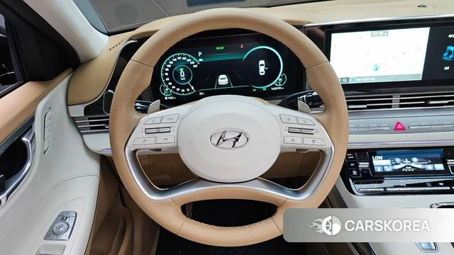 Hyundai The New Grandeur IG Hybrid 2021 Черный из Кореи, фото 3